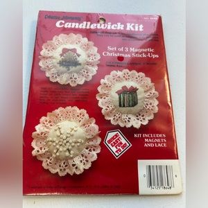 Vintage Creative Moments 1983 Christmas Candlewick kit original package NWT